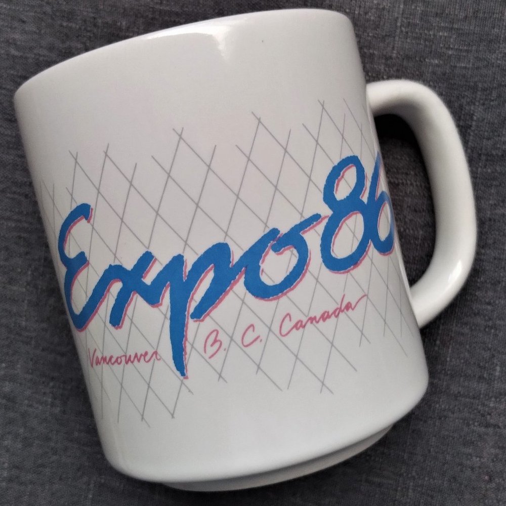 1986 Expo MUG held in Vancouver B.C. - Never Used
